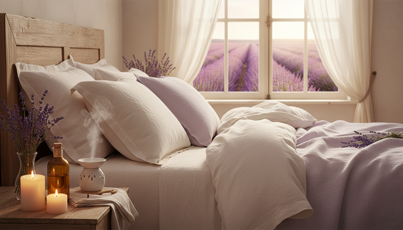 Lavender Oil in the Diffuser: Blends for a Calming Bedtime Routine